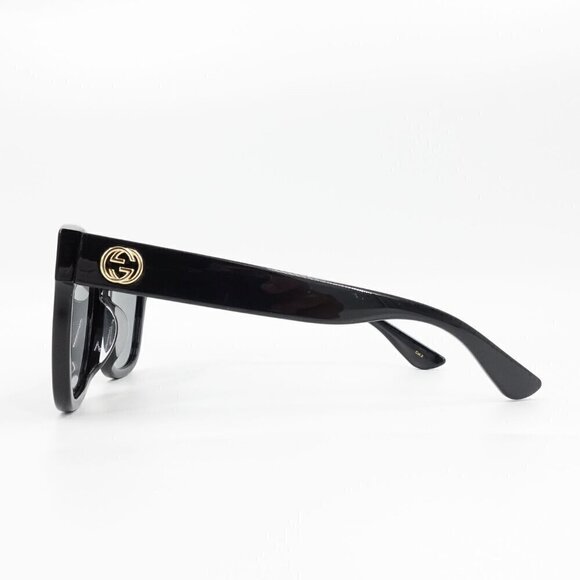 Gucci GG0034 Unisex Sunglasses Black Gray OS - Picture 3 of 15
